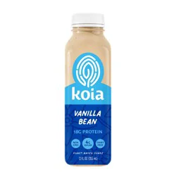 Koia Vanilla Bean Plant Powered Vegan Nutrition Drink - 12 fl oz