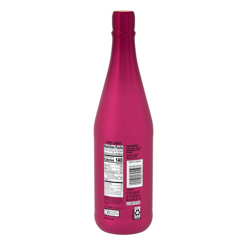 slide 4 of 6, Welch's Sparkling Red Grape 100% Juice - 25.4 fl oz Glass Bottle, 25.4 fl oz