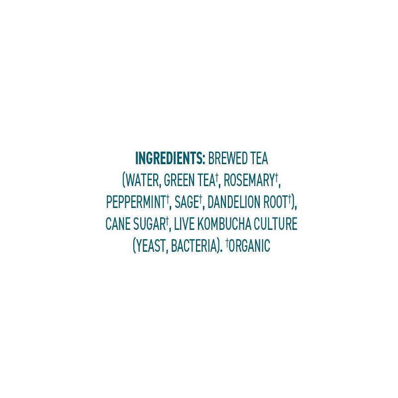 slide 6 of 7, Brew Dr. Kombucha Clear Mind - 12 fl oz Cans/4pk, 4 ct; 12 fl oz