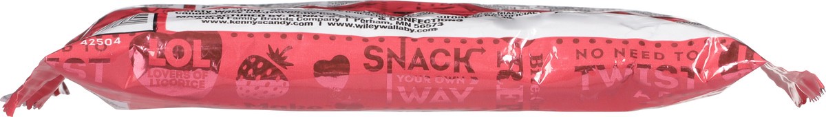 slide 5 of 14, Wiley Wallaby Classic Red Strawberry Flavored Licorice Bites Minis 2 oz, 2 oz