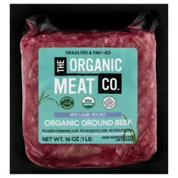 The Organic Meat Co. Organic 85% Lean 15% Fat Ground Beef