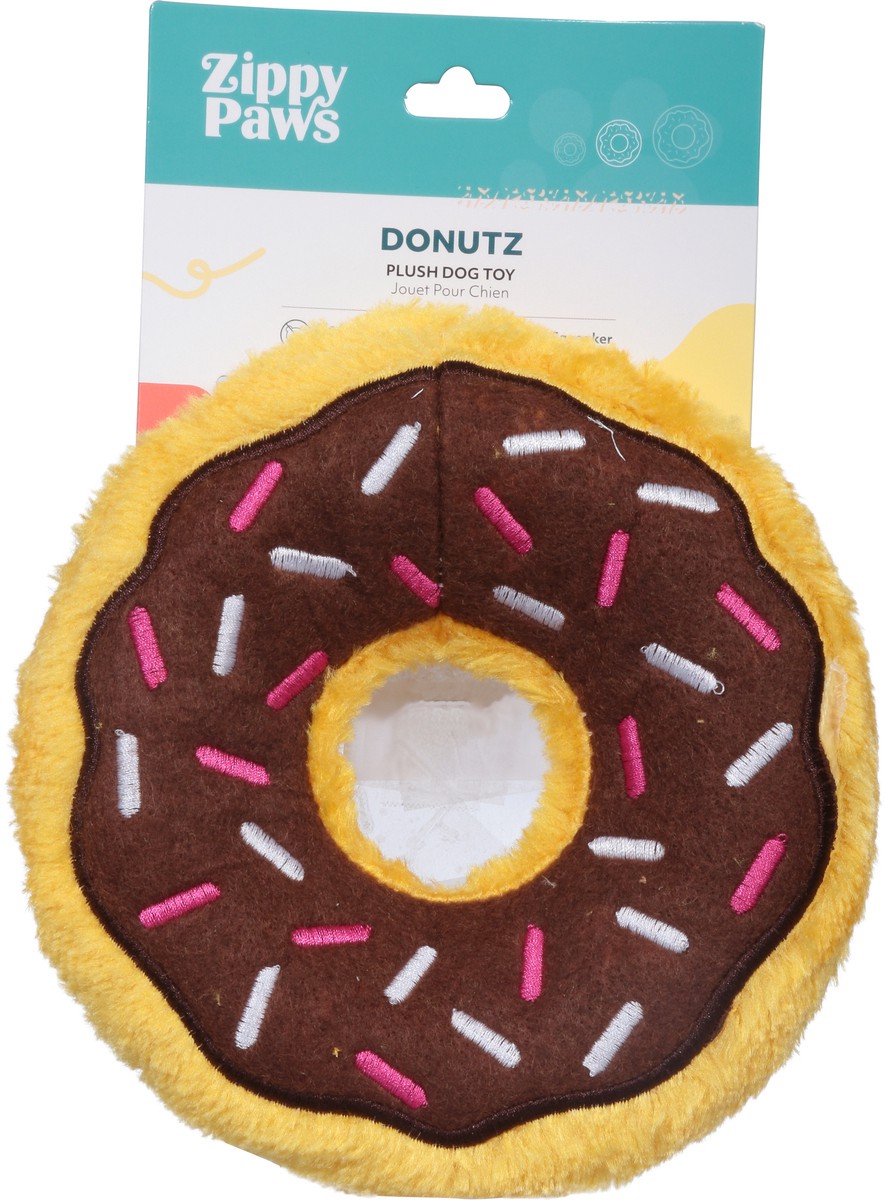 slide 12 of 13, Zippy Paws Donutz Plush Dog Toy 1 ea, 1 ct