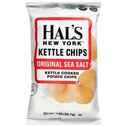 Hal's New York Kettle Cooked Original Sea Salt Potato Chips 2 oz