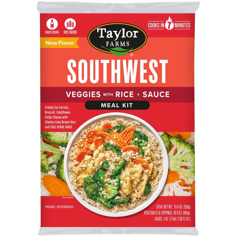 slide 1 of 1, Taylor Farms Southwest Meal Kit, 19.4 oz