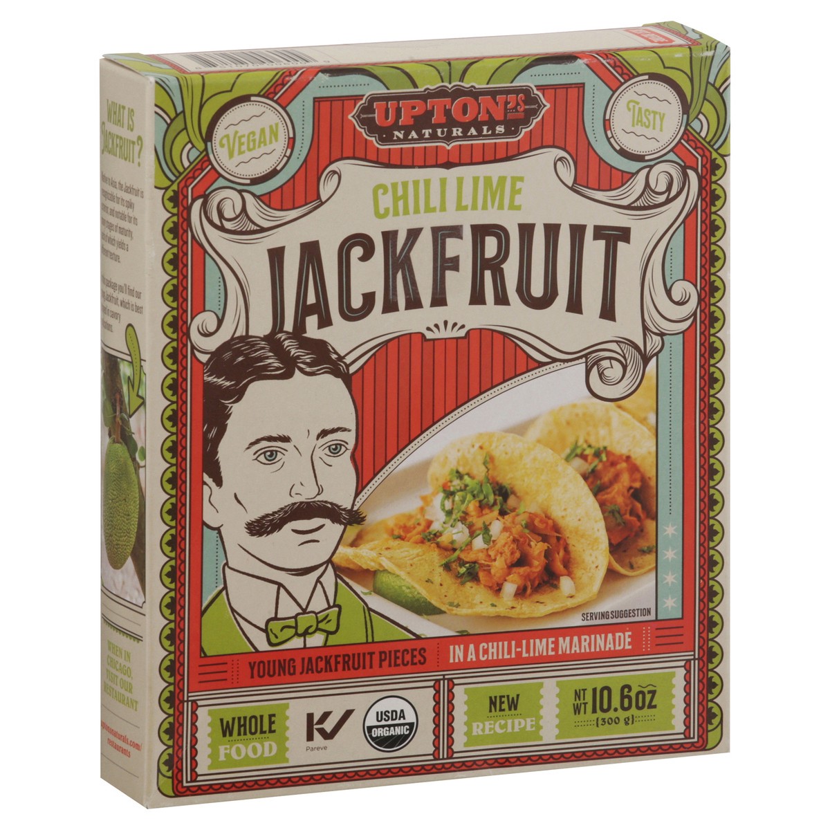 slide 11 of 13, Upton's Naturals Chili Lime Jackfruit 10.6 oz, 10.6 oz