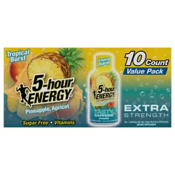 5-hour ENERGY Extra Strength Tropical Burst, 10 Pack, 1.93 oz