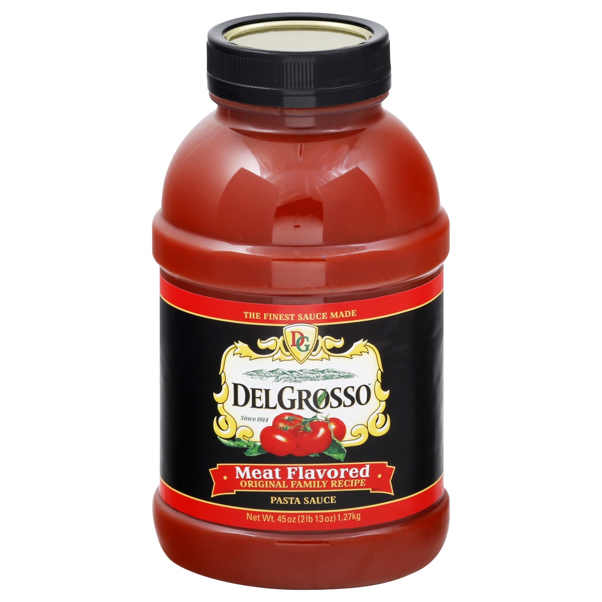 slide 1 of 1, DelGrosso Del Grosso Sauce Meat Flavored, 45 oz