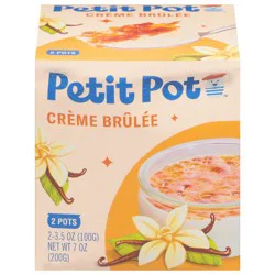 Petit Pot Creme Brulee 2 - 3.5 oz Pots