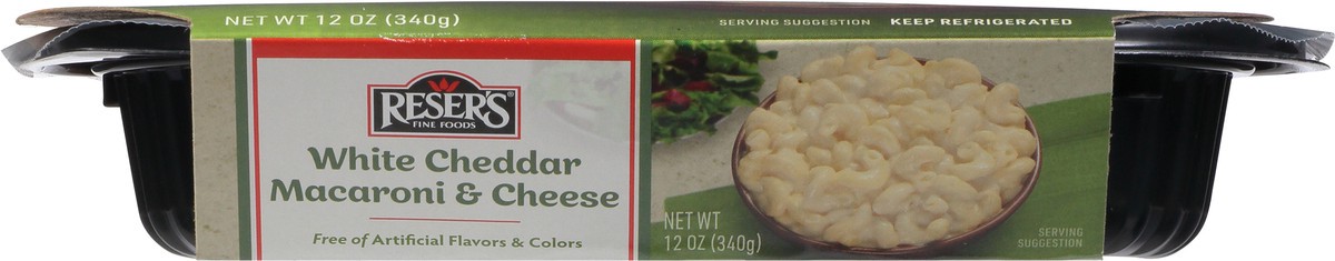 slide 4 of 10, Reser's Macaroni & Cheese, White Cheddar, 12 oz