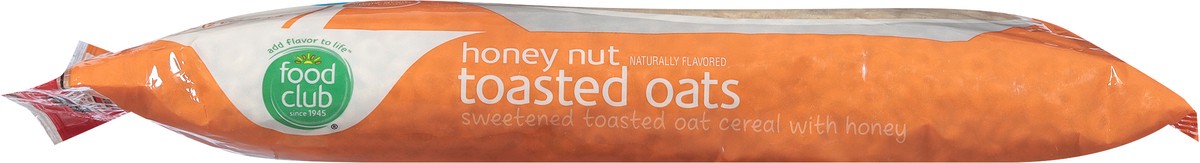 slide 5 of 14, Food Club Toasted Oats Honey Nut Cereal 32 oz, 32 oz