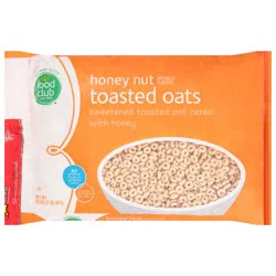 Food Club Toasted Oats Honey Nut Cereal 32 oz