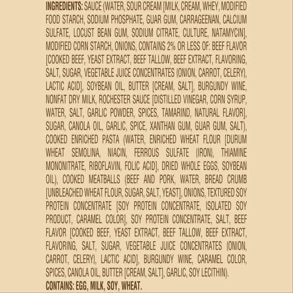 slide 16 of 17, Marie Callender's Swedish Meatballs & Pasta, Meal to Share, Frozen Meal, 26 oz., 26 oz