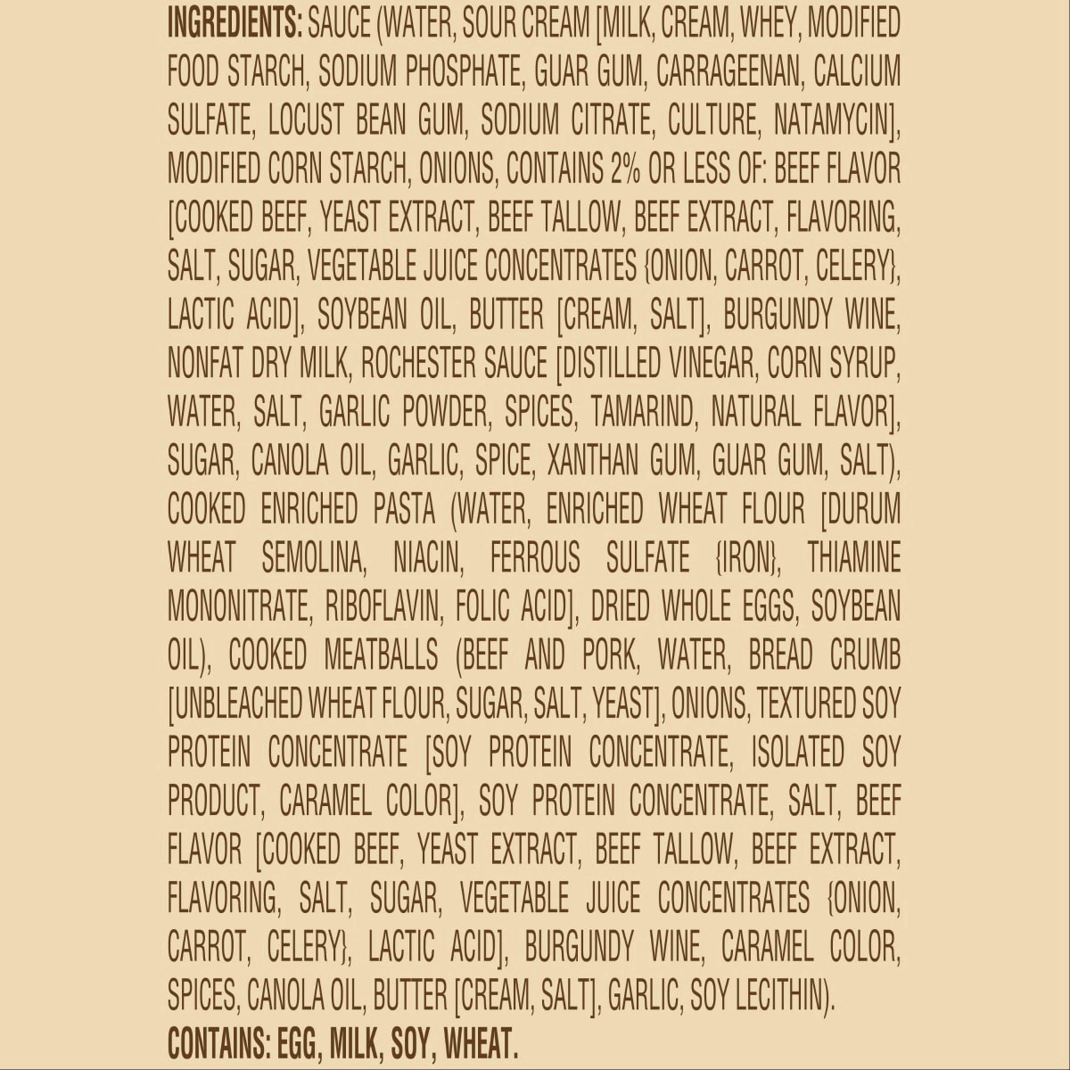 slide 11 of 17, Marie Callender's Swedish Meatballs & Pasta, Meal to Share, Frozen Meal, 26 oz., 26 oz