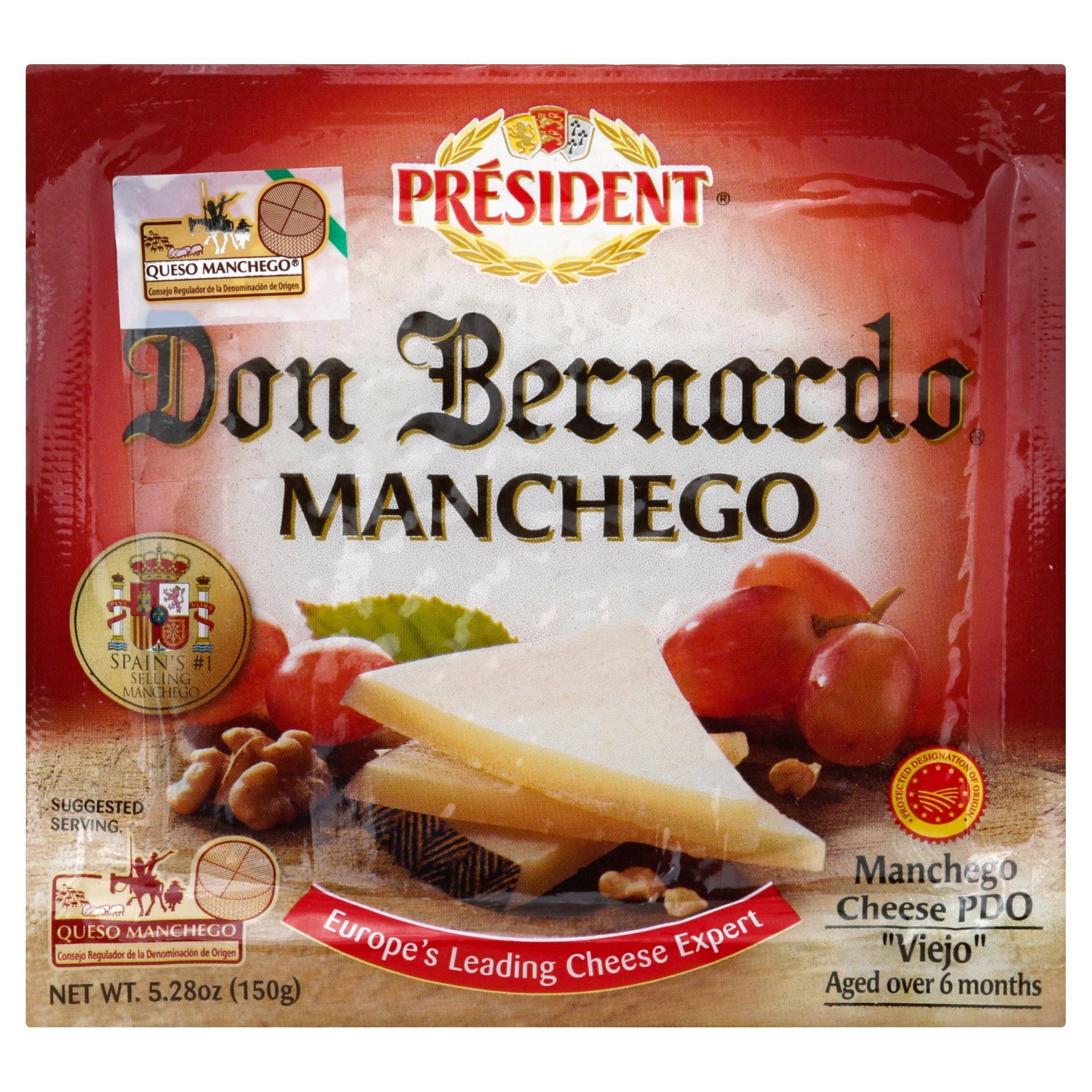 slide 1 of 1, President Don Bernardo Manchego Cheese, 5.28 oz