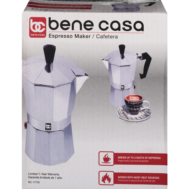 slide 1 of 1, Bene Casa 3cup Coffee Maker, 1 ct