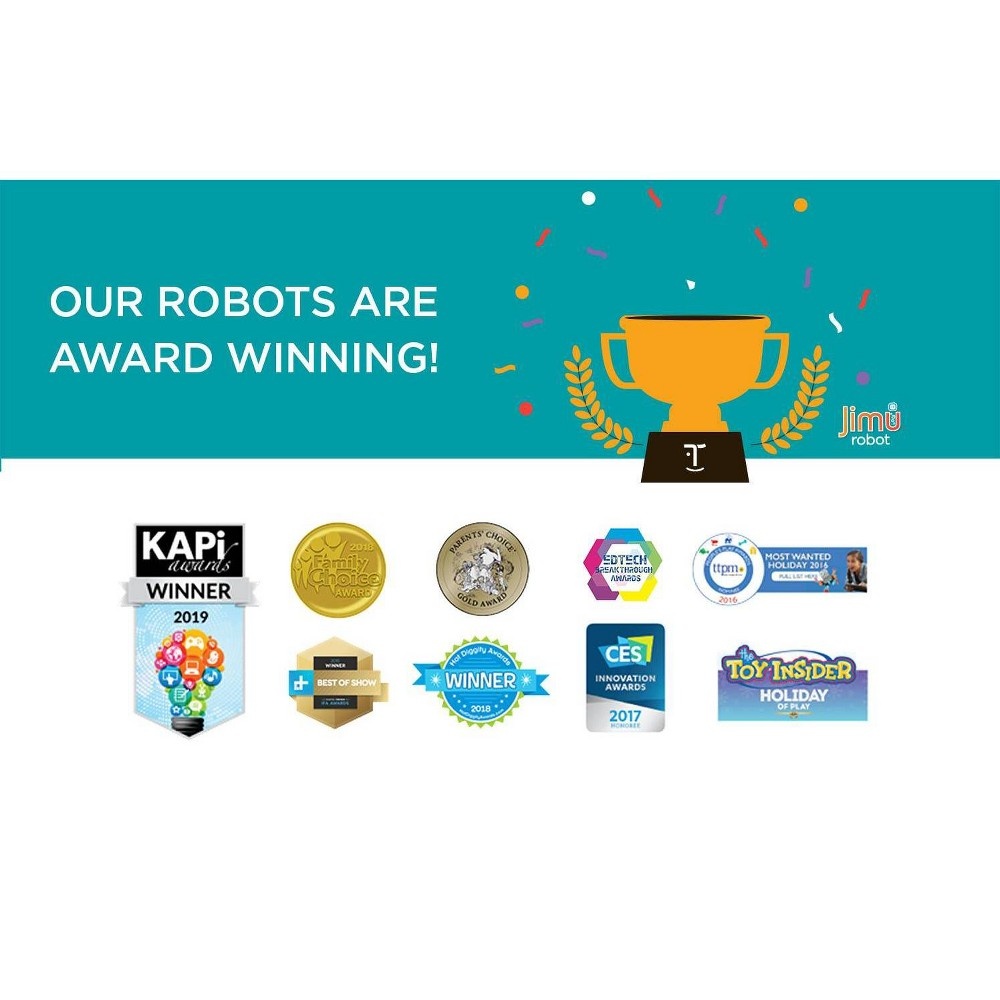 slide 7 of 8, UBTECH Jimu Robot AstroBot Series: Cosmos Kit, 1 ct