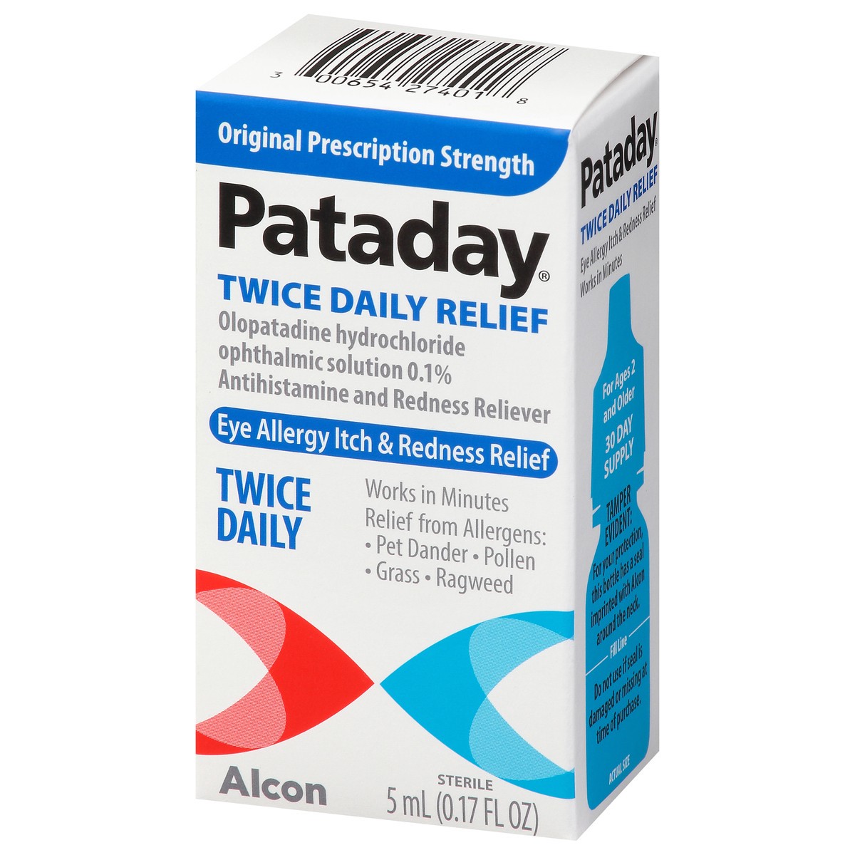 slide 9 of 9, Pataday Twice Daily Relief 0.17 fl oz, 0.17 fl oz