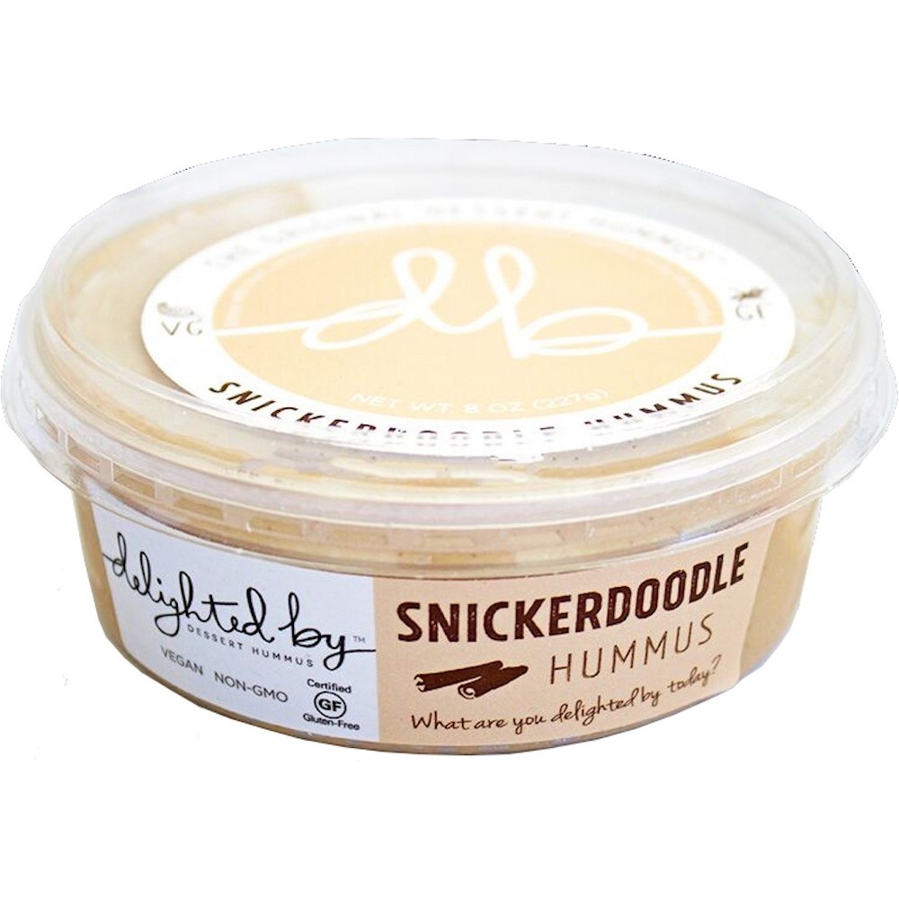 slide 3 of 3, Delighted By Snickerdoodle Hummus, 8 oz