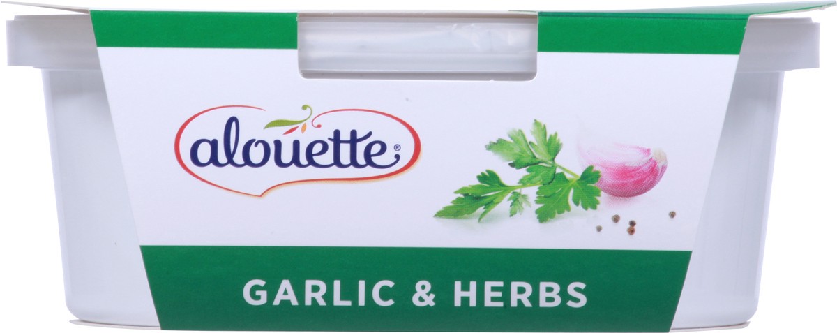 slide 4 of 9, Alouette Soft Garlic & Herbs Spreadable Cheese 6.5 oz, 6.5 oz