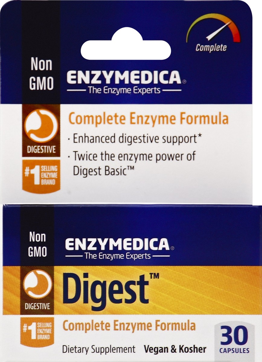 slide 1 of 4, Enzymedica Digest, 30 cups