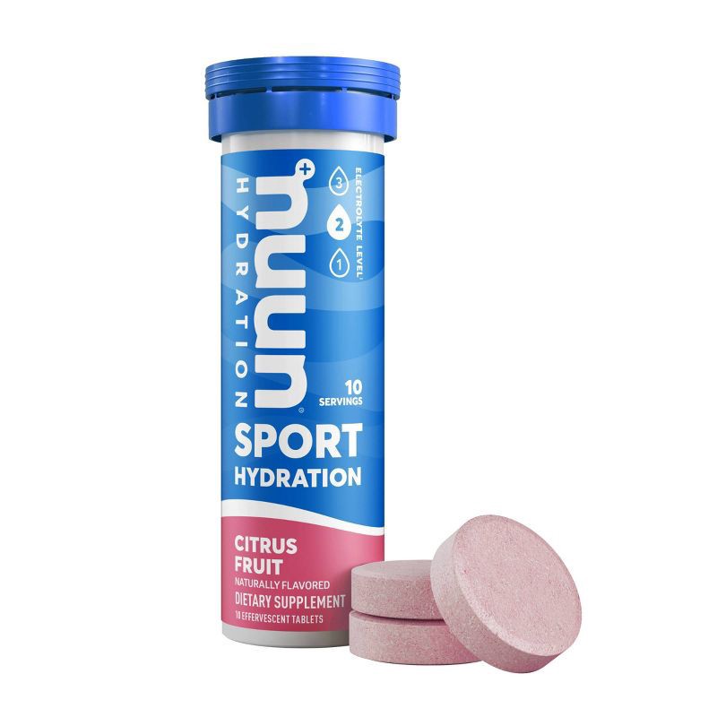 slide 1 of 6, nuun Hydration Sport Drink Vegan Tabs - Citrus Fruit - 10ct, 10 ct