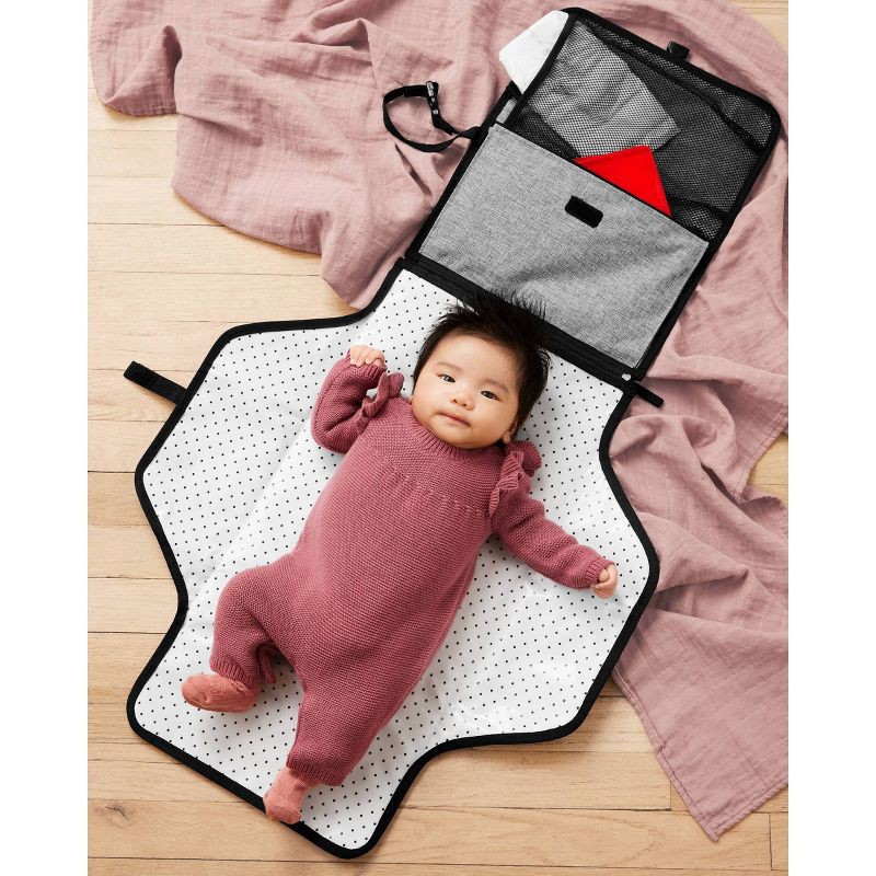 slide 6 of 12, Skip Hop Pronto Baby Changing Station - Gray Melange, 1 ct