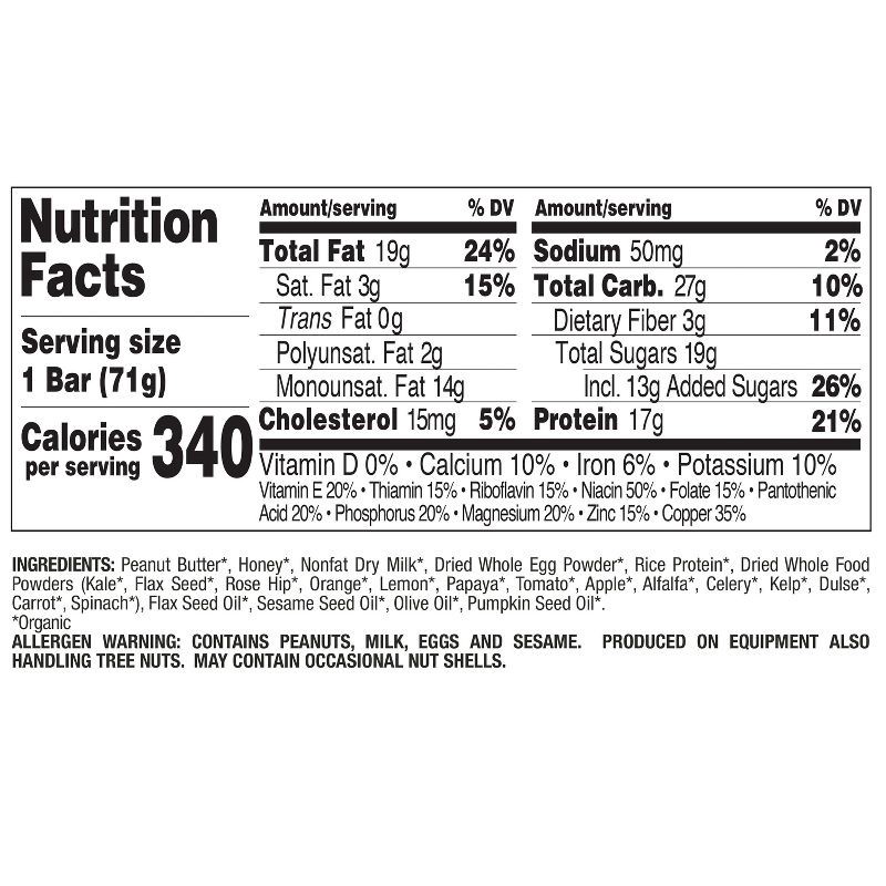 slide 4 of 16, Perfect Bar Peanut Butter Protein Bar - 10oz/4ct, 4 ct; 10 oz