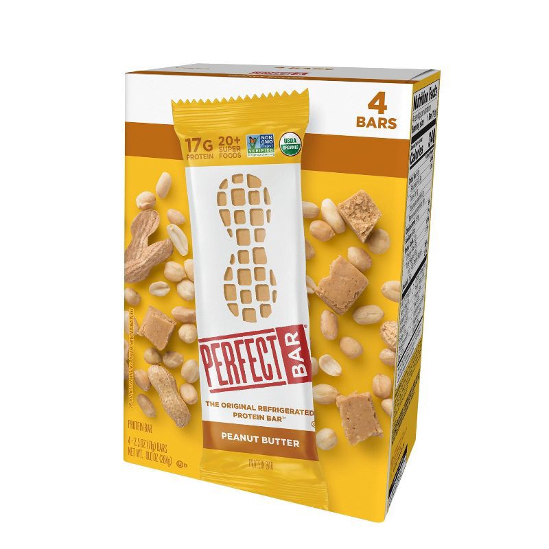 slide 11 of 16, Perfect Bar Peanut Butter Protein Bar - 10oz/4ct, 4 ct; 10 oz