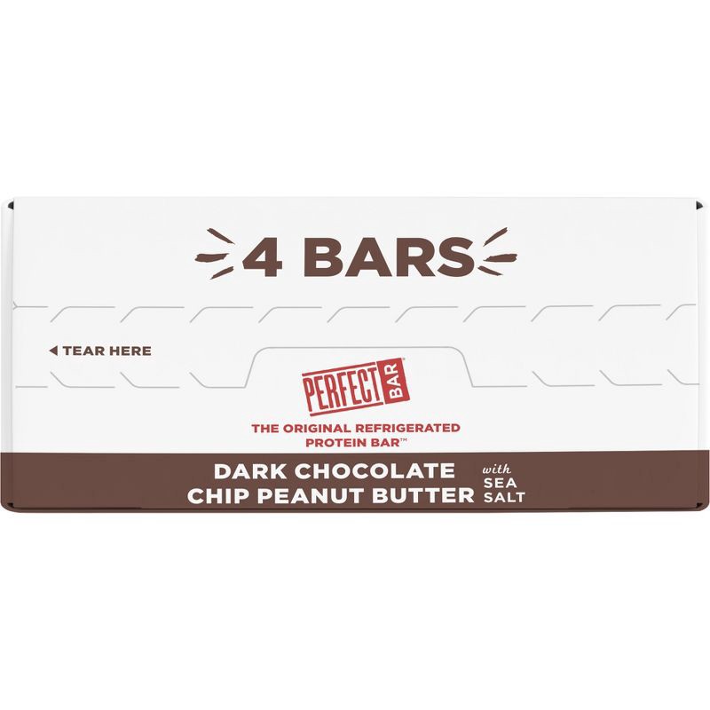 slide 10 of 16, Perfect Bar Dark Chocolate Chip Peanut Butter Protein Bar - 9.2oz/4ct, 4 ct; 9.2 oz