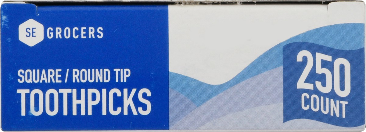 slide 6 of 12, SE Grocers Wooden Toothpicks, 250 ct