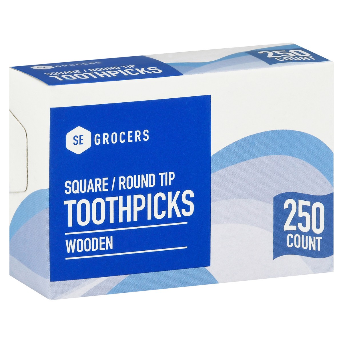 slide 11 of 12, SE Grocers Wooden Toothpicks, 250 ct