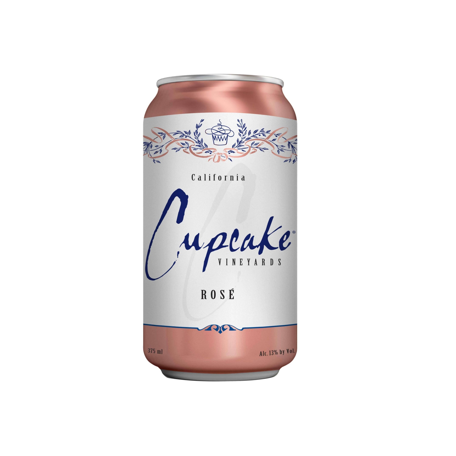 slide 1 of 3, Cupcake Vineyards Cupcake Rosé Wine - 375ml Can, 375 ml