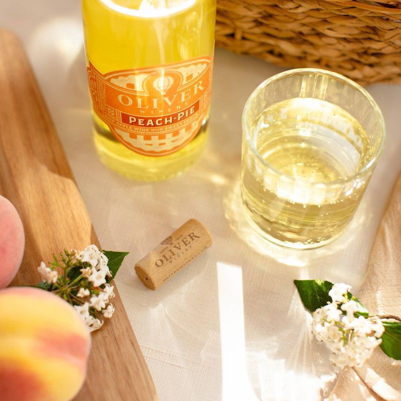 slide 2 of 7, Oliver Peach Pie -750ml Bottle, 750 ml