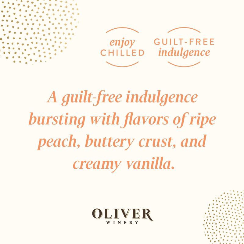 slide 5 of 7, Oliver Peach Pie -750ml Bottle, 750 ml