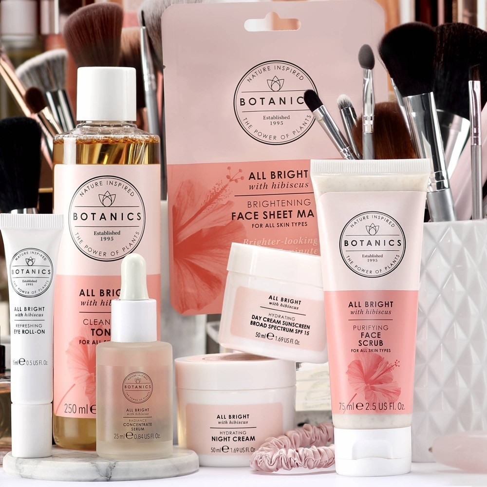 slide 4 of 4, Botanics All Bright Cleansing Toner, 8.4 fl oz