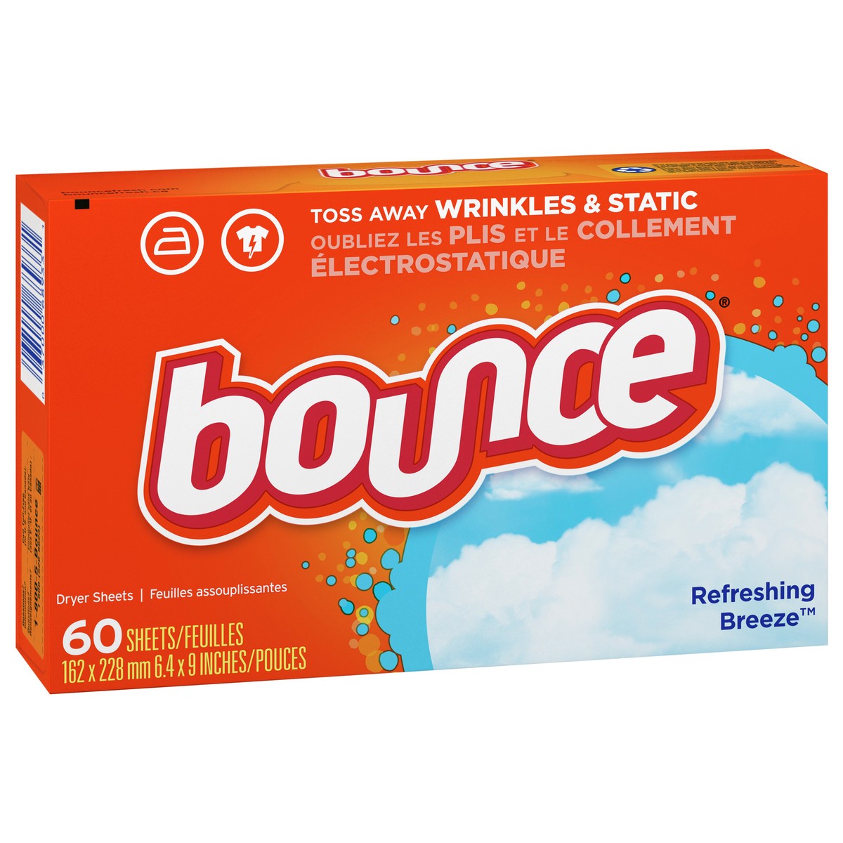 slide 2 of 6, Bounce Refresh Breeze, 60 ct