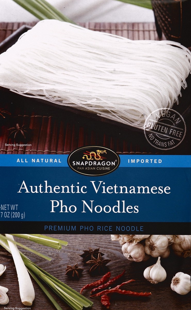 slide 4 of 4, Snapdragon Pho Noodles, Authentic Vietnamese, 7 oz