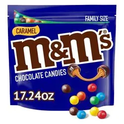 M&M's Caramel Chocolate Candies - 17.24oz