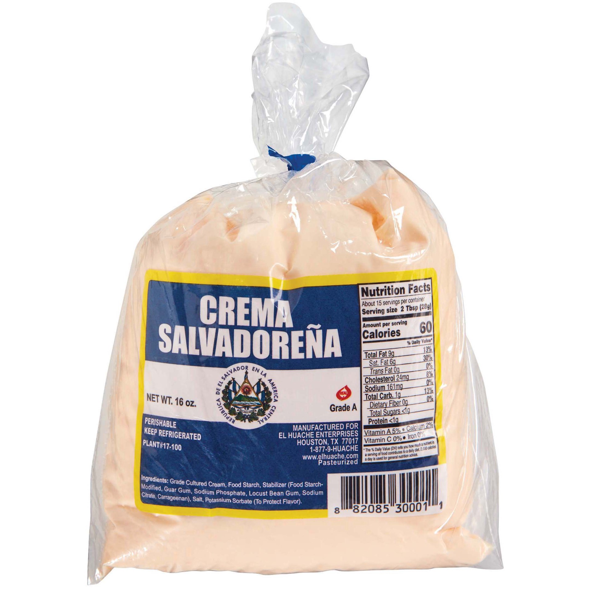 slide 1 of 1, El Huache Crema Salvadorena Bag, 15 oz