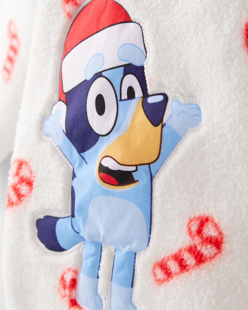 slide 2 of 3, Carter's Carters Girls Bluey™ Sherpa Hooded Zip-Up Jacket White 10, 1 ct