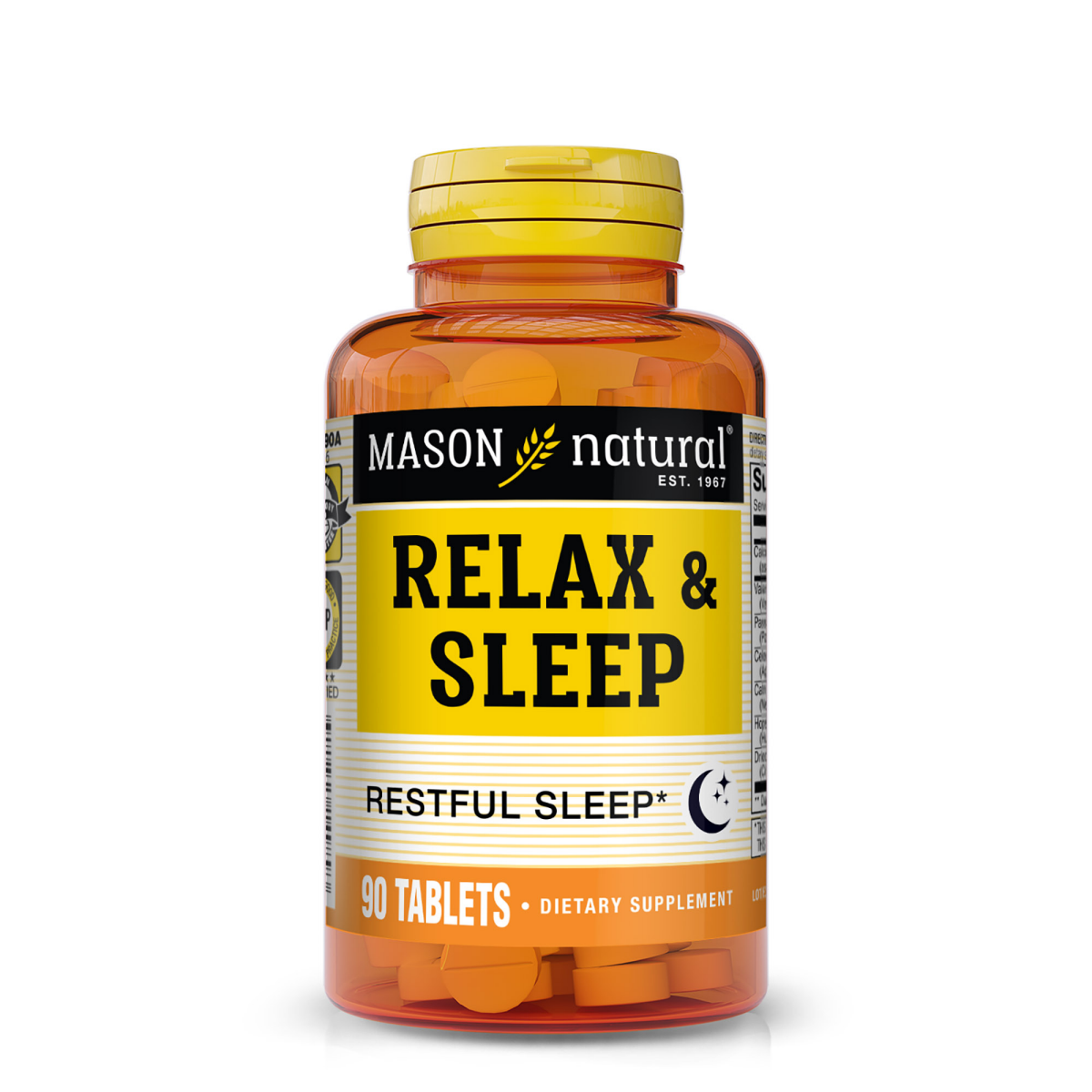 slide 1 of 9, Mason Natural Relax Sleep, 90 ct