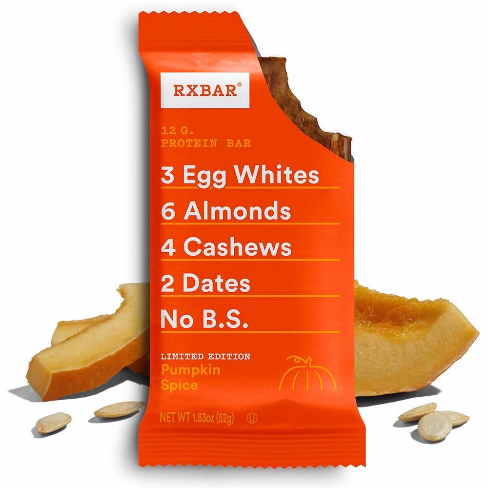 slide 2 of 4, RXBAR Pumpkin Spice Protein Bars - 4ct, 4 ct