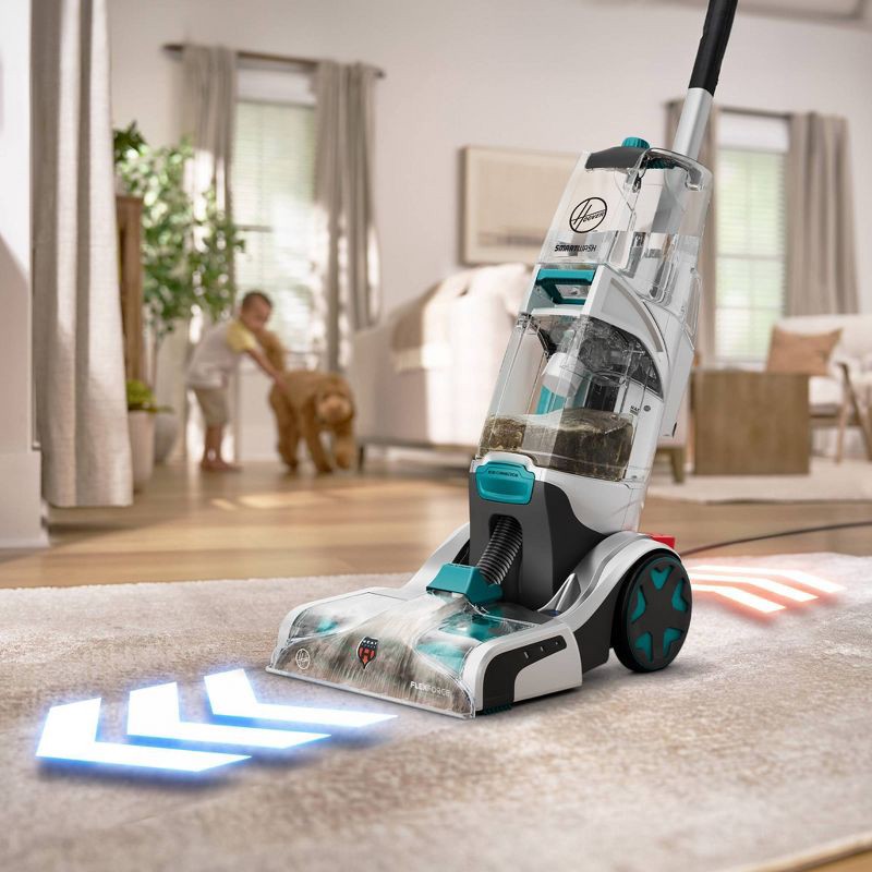 slide 3 of 12, Hoover SmartWash Automatic Carpet Cleaner Machine and Upright Shampooer - FH52000: Electric Rug Cleaner, 5-Year Warranty, 1 ct