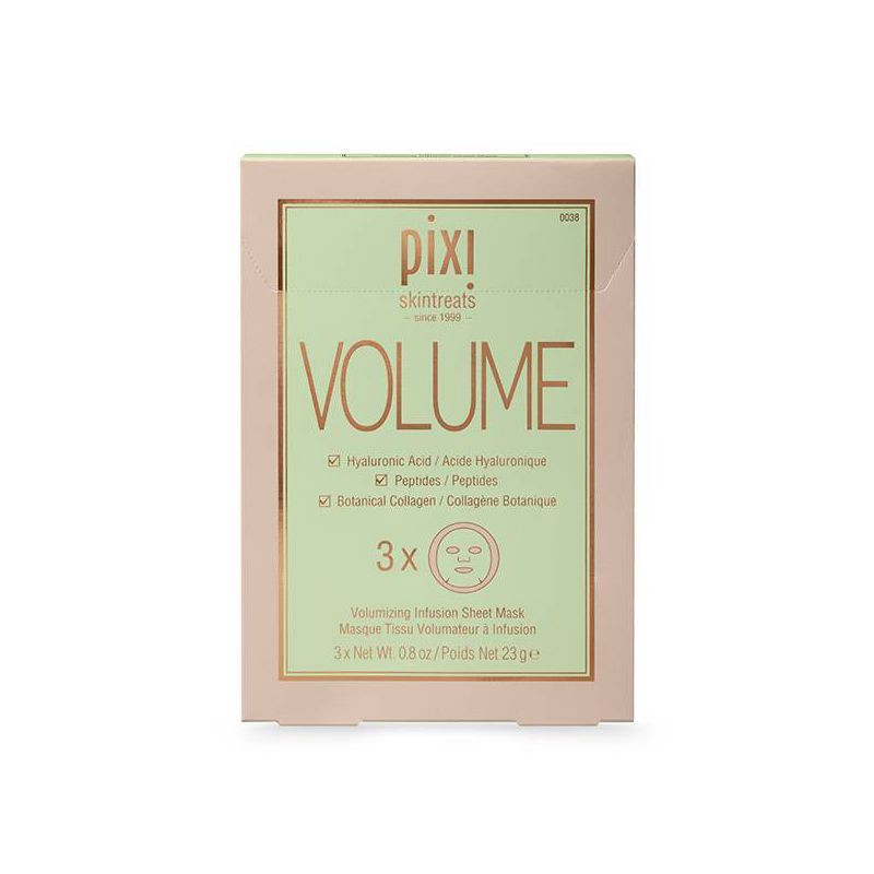 slide 1 of 4, Pixi by Petra VOLUME Collagen Boost Volumizing Face Sheet Mask - 3ct - 0.8oz, 3 ct, 0.8 oz