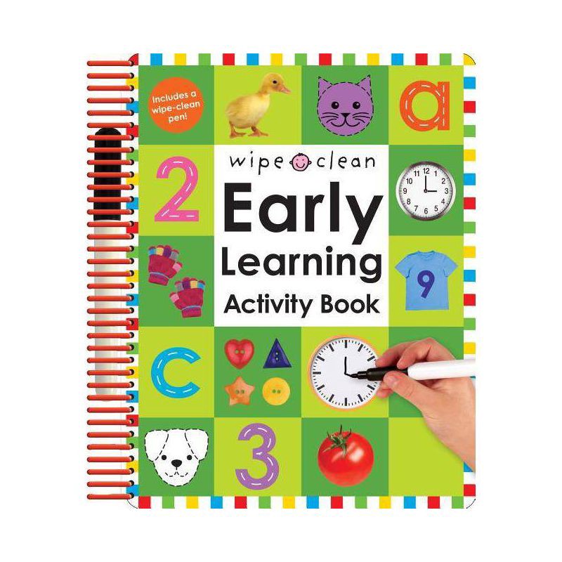 slide 1 of 1, Macmillan Wipe Clean Early Learning Activity Book - (Wipe Clean) (Paperback) - by Roger Priddy, 1 ct