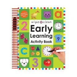 Macmillan Wipe Clean Early Learning Activity Book - (Wipe Clean) (Paperback) - by Roger Priddy