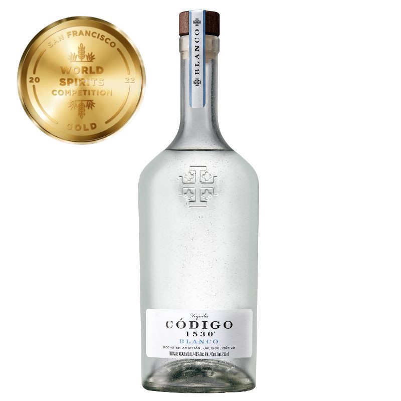 slide 4 of 8, Codigo 1530 Blanco Tequila - 375ml Bottle, 375 ml