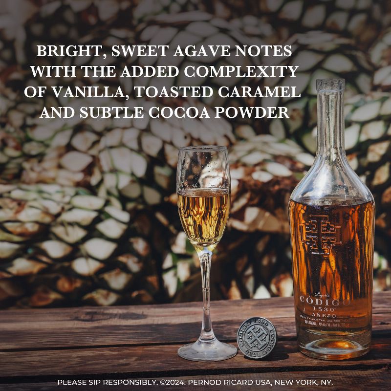 slide 4 of 9, Codigo 1530 Anejo Tequila - 375ml Bottle, 375 ml