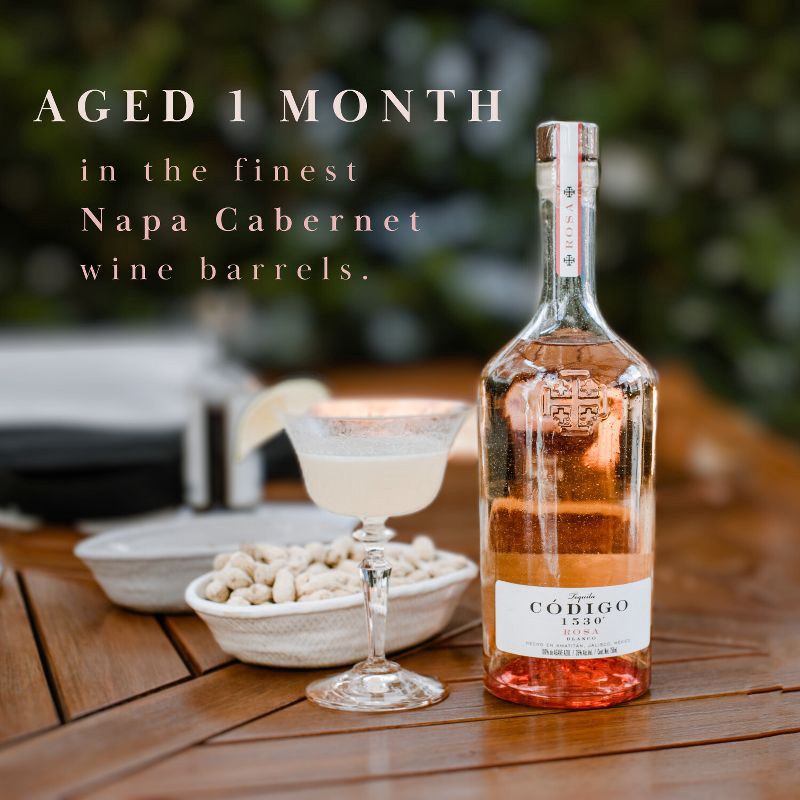 slide 7 of 9, Codigo 1530 Rosa Tequila - 375ml Bottle, 375 ml