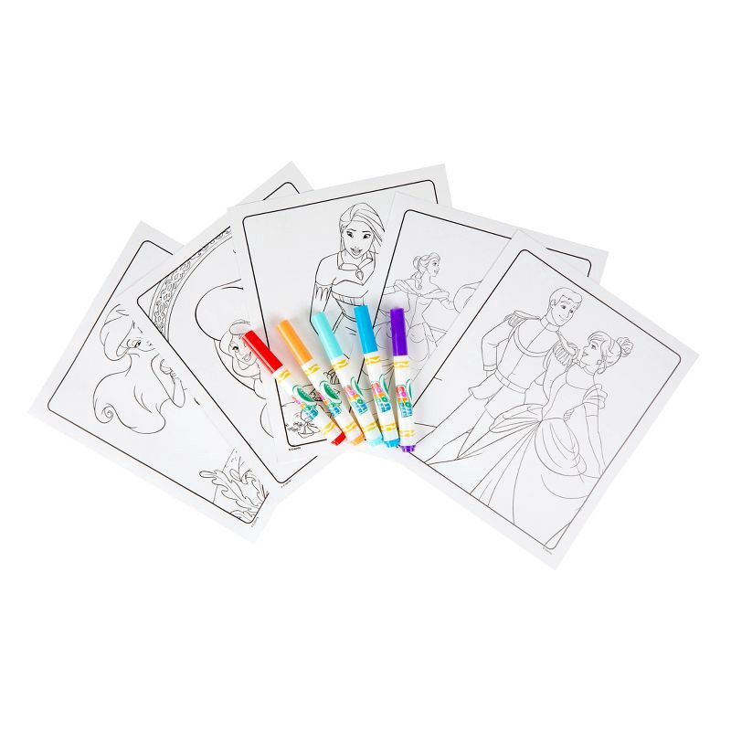 slide 3 of 5, Crayola Color Wonder Disney Princess Coloring Page Set: Mess-Free, Non-Toxic, Creative Thinking, 18 Pages, Ages 3+, 1 ct